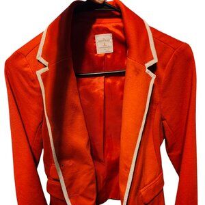 Orange blazer